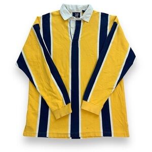 90’s GAP Color Block Rugby Polo Shirt